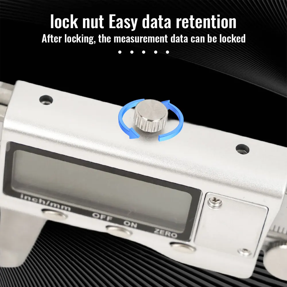 Digital Caliper 150Mm Stainless Steel - TON09 6-Inch 150mm Stainless Steel Electronic