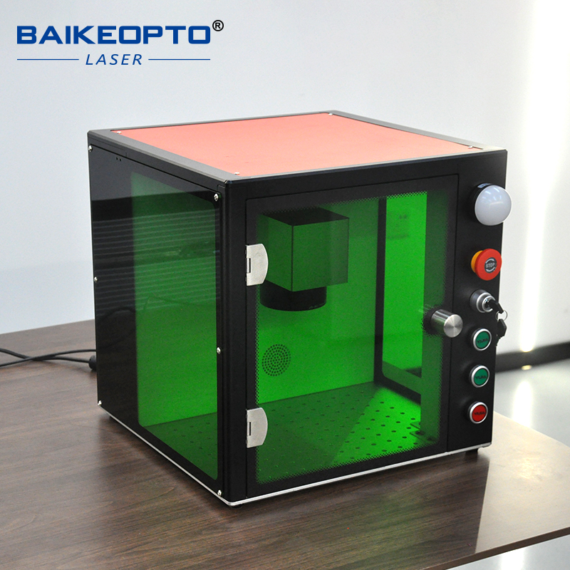 Compact Enclosed Fiber Laser E - огляд і ціна Fiber Laser Marking Machine 30W